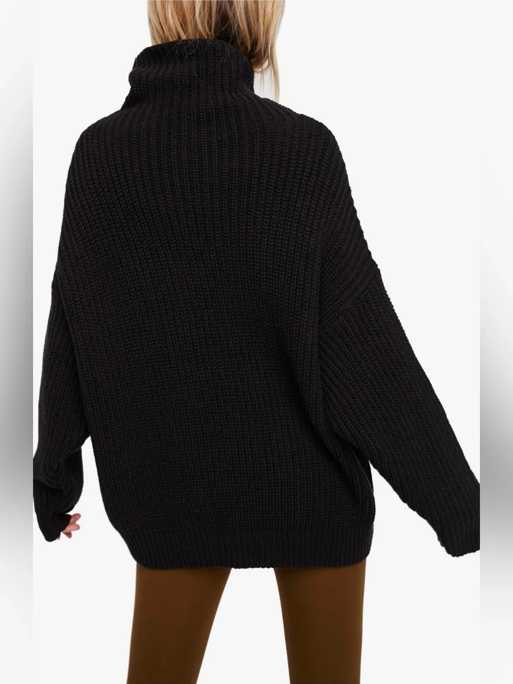 Free People Swim Too Deep Turtleneck Sweater